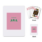  AKA_C Playing Cards Single Design