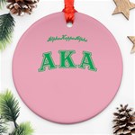  AKA_C Round Ornament (Two Sides)