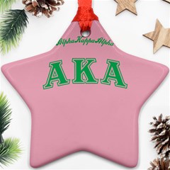 AKA_C Star Ornament (Two Sides) from ArtsNow.com Front