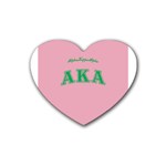  AKA_C Rubber Heart Coaster (4 pack)