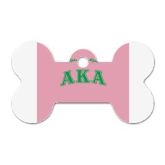 AKA_C Dog Tag Bone (Two Sides) from ArtsNow.com Front