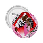 Diamonds & Pearls 2.25  Button