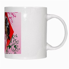Diamonds & Pearls White Mug from ArtsNow.com Right