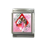 Diamonds & Pearls Italian Charm (13mm)