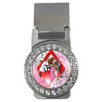 Diamonds & Pearls Money Clip (CZ)