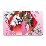 Diamonds & Pearls Magnet (Rectangular)