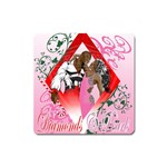 Diamonds & Pearls Magnet (Square)
