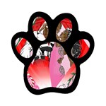 Diamonds & Pearls Magnet (Paw Print)