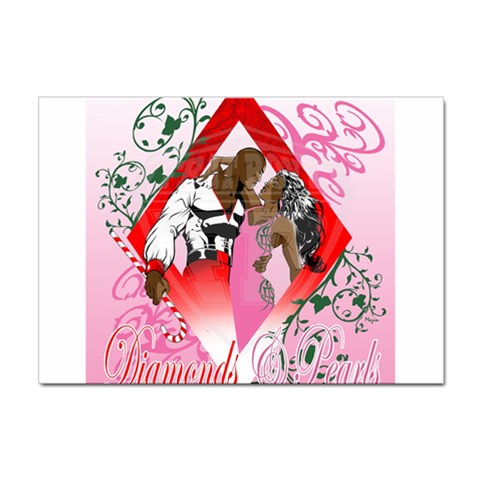 Diamonds & Pearls Sticker A4 (100 pack) from ArtsNow.com Front