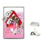 Diamonds & Pearls Flip Top Lighter