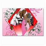 Diamonds & Pearls Postcard 4 x 6  (Pkg of 10)