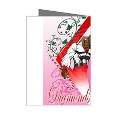 Diamonds & Pearls Mini Greeting Card from ArtsNow.com Right
