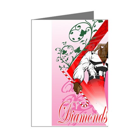 Diamonds & Pearls Mini Greeting Cards (Pkg of 8) from ArtsNow.com Right