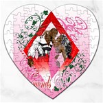 Diamonds & Pearls Jigsaw Puzzle (Heart)