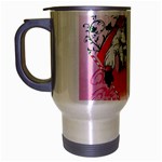 Diamonds & Pearls Travel Mug (Silver Gray)
