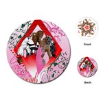 Diamonds & Pearls Playing Cards (Round)
