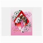 Diamonds & Pearls Glasses Cloth (Large, Two Sides)