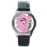 AKA SKEE WEE Round Metal Watch