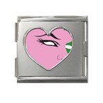 AKA SKEE WEE Mega Link Heart Italian Charm (18mm)