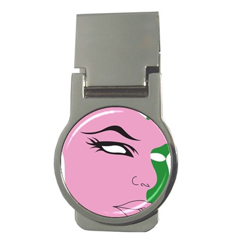 AKA SKEE WEE Money Clip (Round) from ArtsNow.com Front