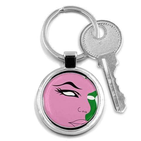 AKA SKEE WEE Key Chain (Round) from ArtsNow.com Front