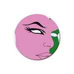 AKA SKEE WEE Rubber Round Coaster (4 pack)