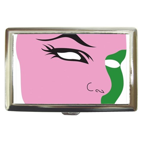 AKA SKEE WEE Cigarette Money Case from ArtsNow.com Front