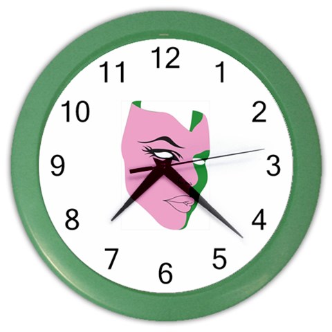 AKA SKEE WEE Color Wall Clock from ArtsNow.com Front