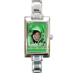 Anointed AKA Rectangular Italian Charm Watch