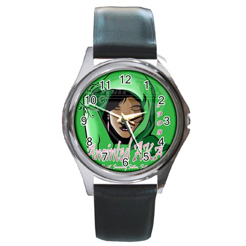 Anointed AKA Round Metal Watch from ArtsNow.com Front