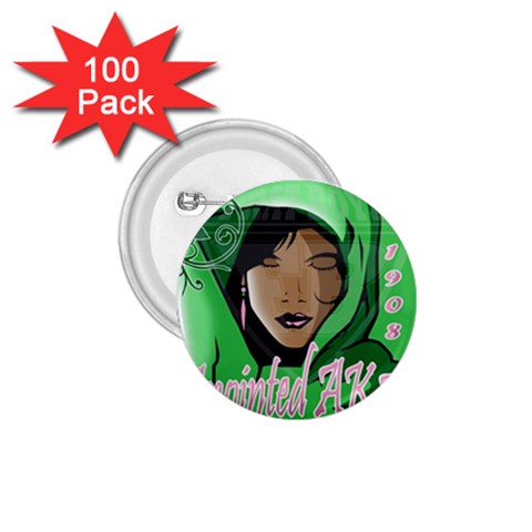 Anointed AKA 1.75  Button (100 pack)  from ArtsNow.com Front