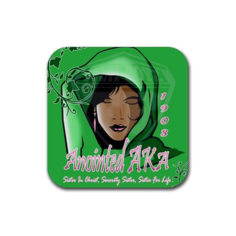 Anointed AKA Rubber Coaster (Square) from ArtsNow.com Front