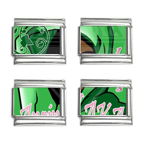 Anointed AKA 9mm Italian Charm (4 pack) from ArtsNow.com Front