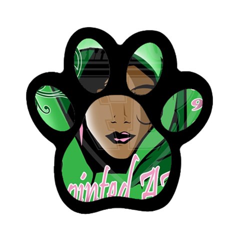 Anointed AKA Magnet (Paw Print) from ArtsNow.com Front