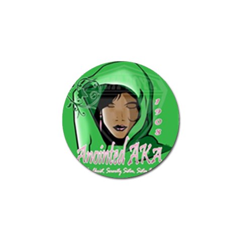 Anointed AKA Golf Ball Marker (4 pack) from ArtsNow.com Front