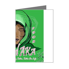Anointed AKA Mini Greeting Card from ArtsNow.com Left