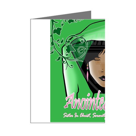 Anointed AKA Mini Greeting Cards (Pkg of 8) from ArtsNow.com Right