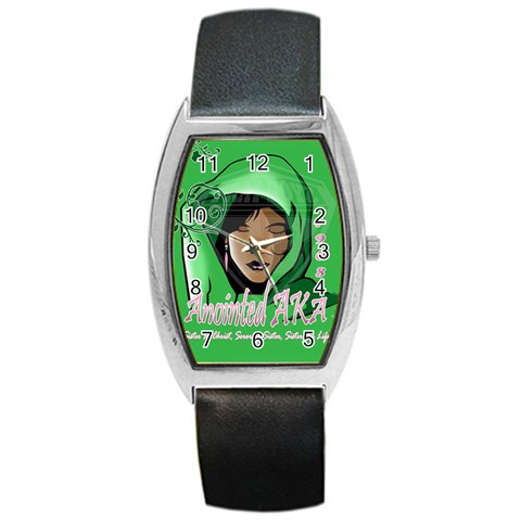 Anointed AKA Barrel Style Metal Watch from ArtsNow.com Front