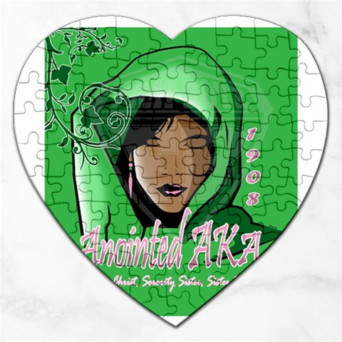 Anointed AKA Jigsaw Puzzle (Heart) from ArtsNow.com Front