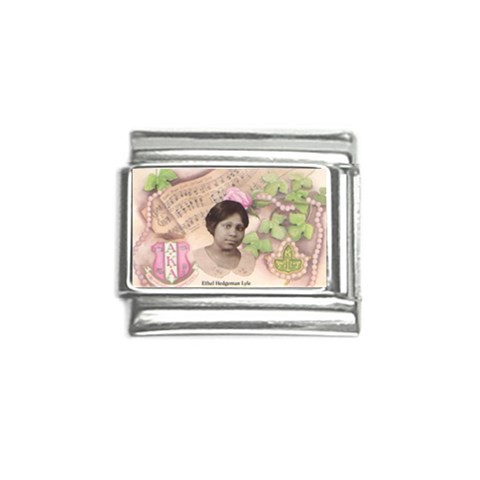 Alpha Kappa Alpha mmprool Italian Charm (9mm) from ArtsNow.com Front