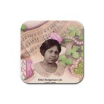 Alpha Kappa Alpha mmprool Rubber Square Coaster (4 pack)