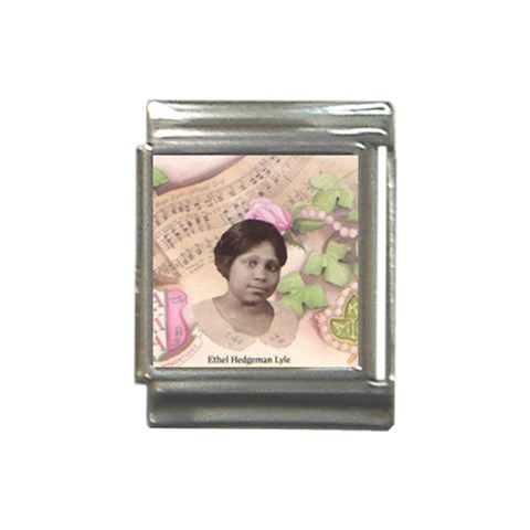 Alpha Kappa Alpha mmprool Italian Charm (13mm) from ArtsNow.com Front
