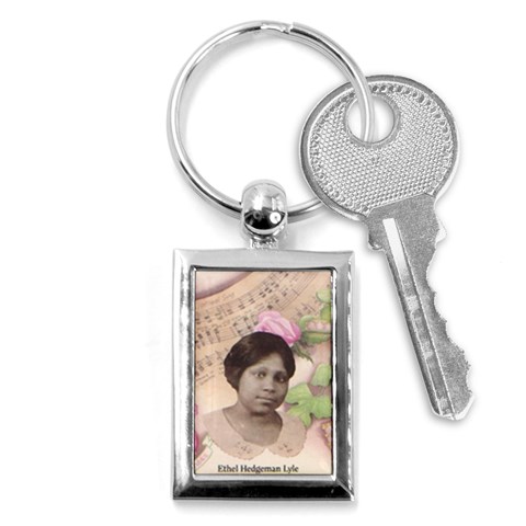 Alpha Kappa Alpha mmprool Key Chain (Rectangle) from ArtsNow.com Front