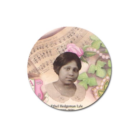 Alpha Kappa Alpha mmprool Magnet 3  (Round) from ArtsNow.com Front