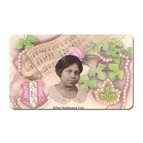 Alpha Kappa Alpha mmprool Magnet (Rectangular) from ArtsNow.com Front