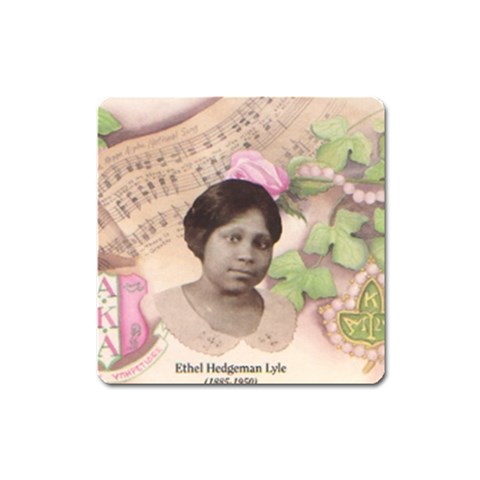 Alpha Kappa Alpha mmprool Magnet (Square) from ArtsNow.com Front
