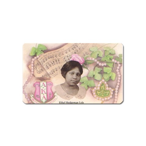 Alpha Kappa Alpha mmprool Magnet (Name Card) from ArtsNow.com Front