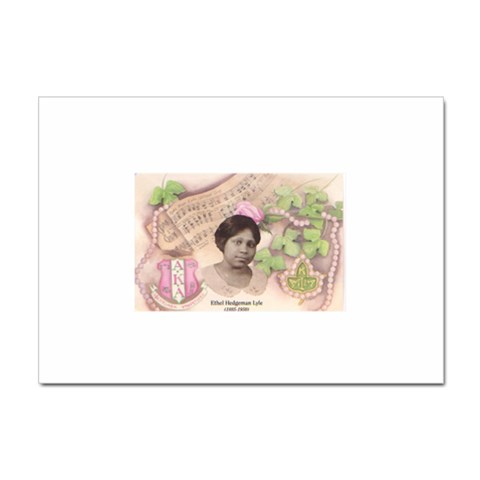 Alpha Kappa Alpha mmprool Sticker A4 (10 pack) from ArtsNow.com Front
