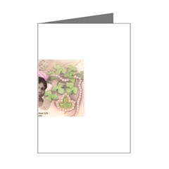 Alpha Kappa Alpha mmprool Mini Greeting Card from ArtsNow.com Left