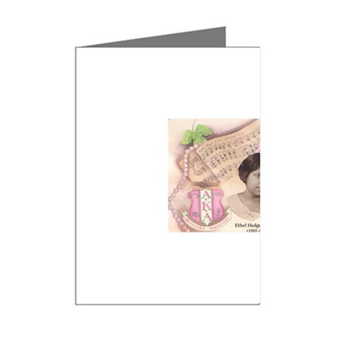 Alpha Kappa Alpha mmprool Mini Greeting Cards (Pkg of 8) from ArtsNow.com Right